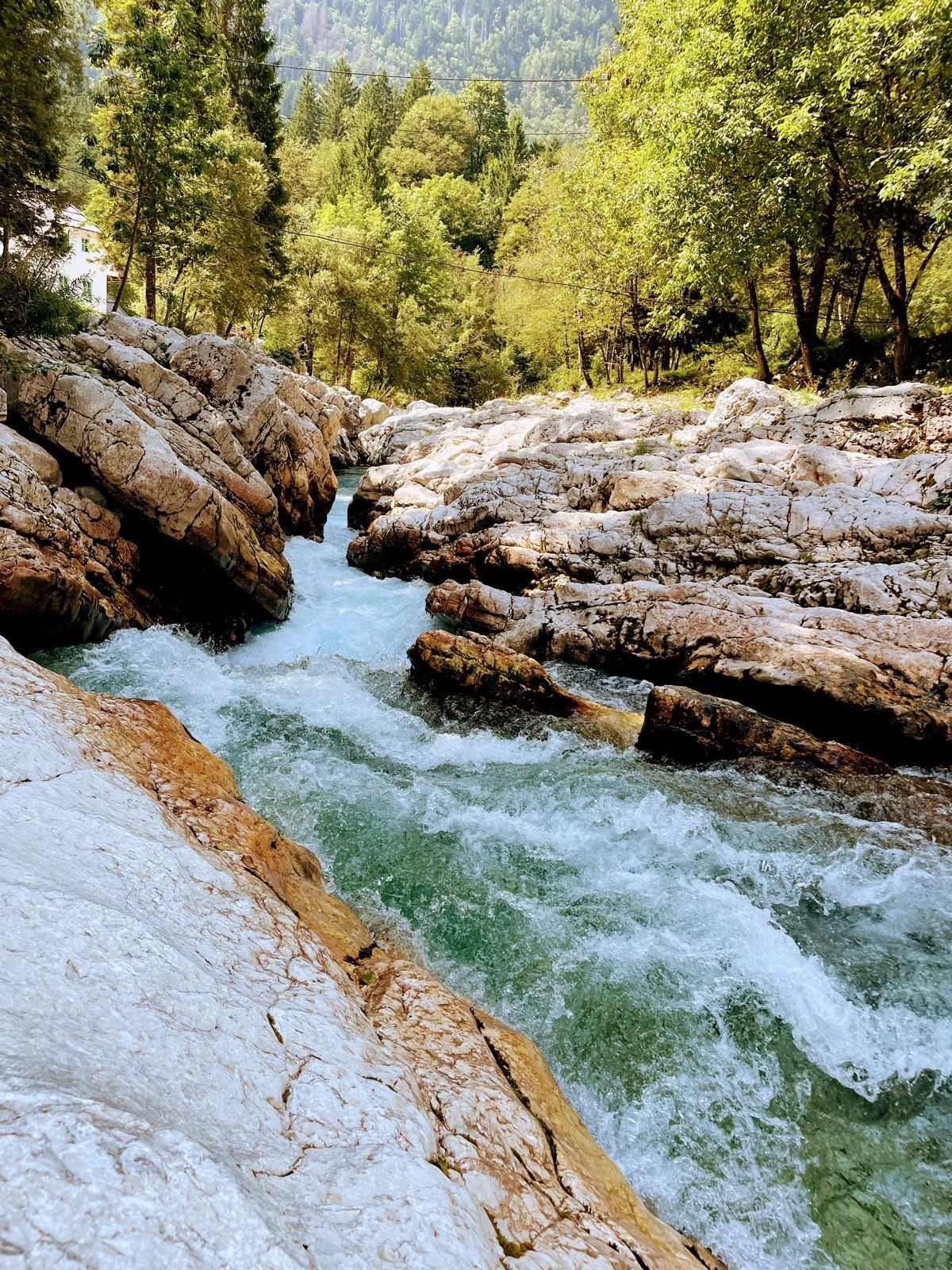 Mala in velika korita Soče